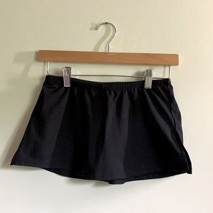 Capezio Athletic Black Skort